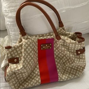 {Kate Spade} Multicolored satchel